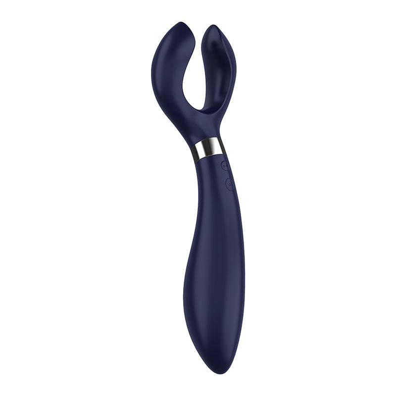 Satisfyer Endless Fun - Blue 23.5 cm USB Rechargeable Stimulator-SATPMF3BLU