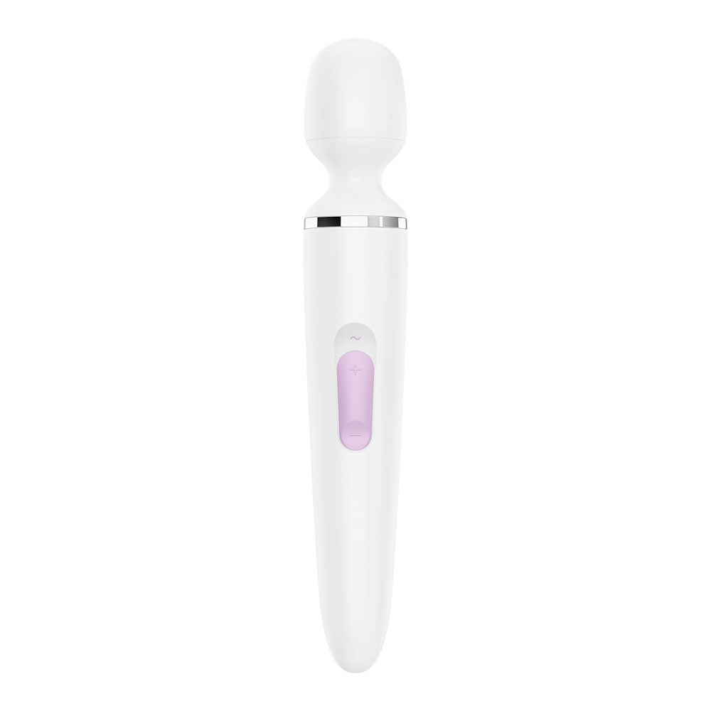 Satisfyer Wand-er Woman - White USB Rechargeable Massager Wand-SATWAND-WHT