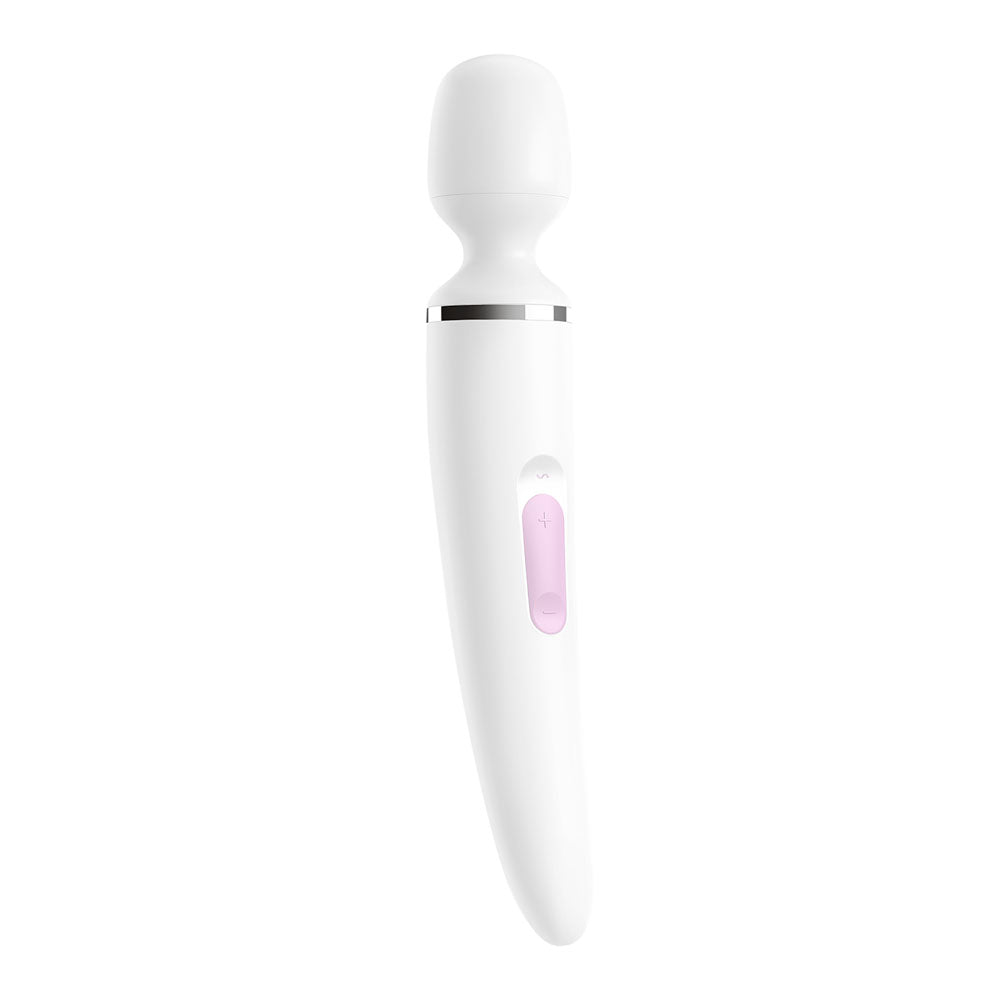 Satisfyer Wand-er Woman - White USB Rechargeable Massager Wand-SATWAND-WHT