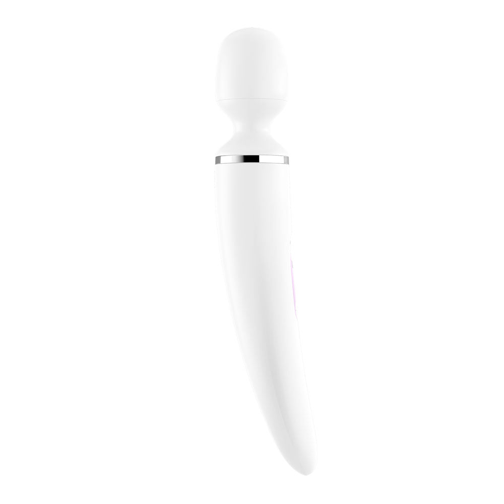 Satisfyer Wand-er Woman - White USB Rechargeable Massager Wand-SATWAND-WHT