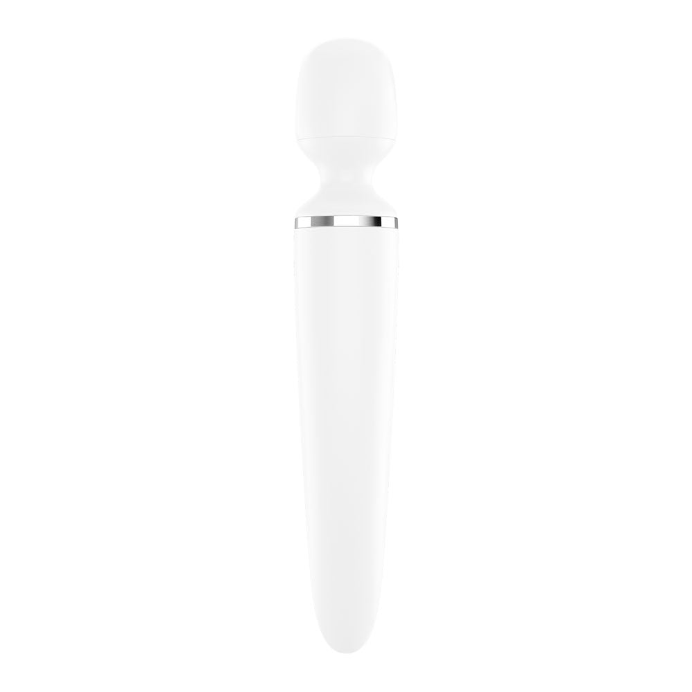 Satisfyer Wand-er Woman - White USB Rechargeable Massager Wand-SATWAND-WHT