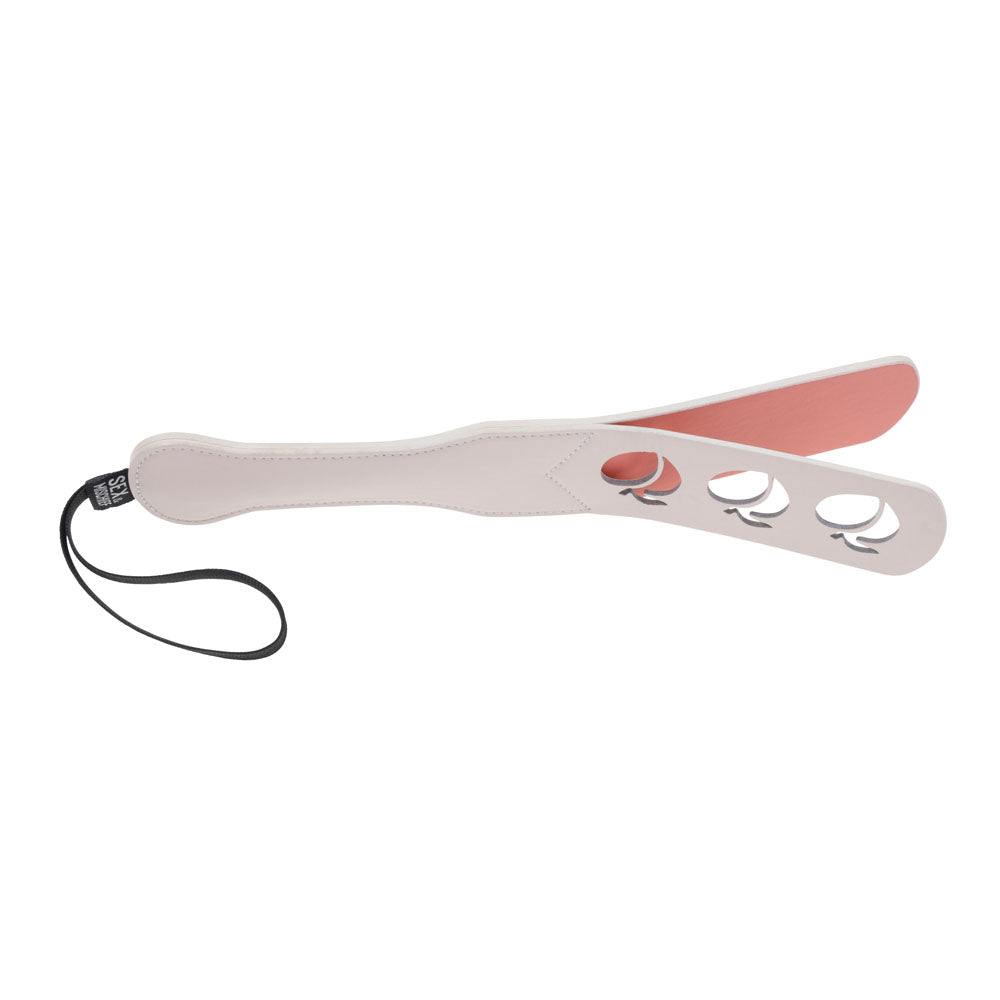 Sex & Mischief Peaches n CreaMe Impression Paddle - Peach Spanking Paddle-SS09966