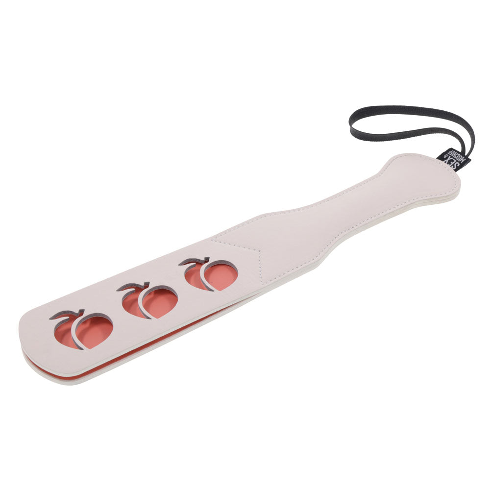 Sex & Mischief Peaches n CreaMe Impression Paddle - Peach Spanking Paddle-SS09966