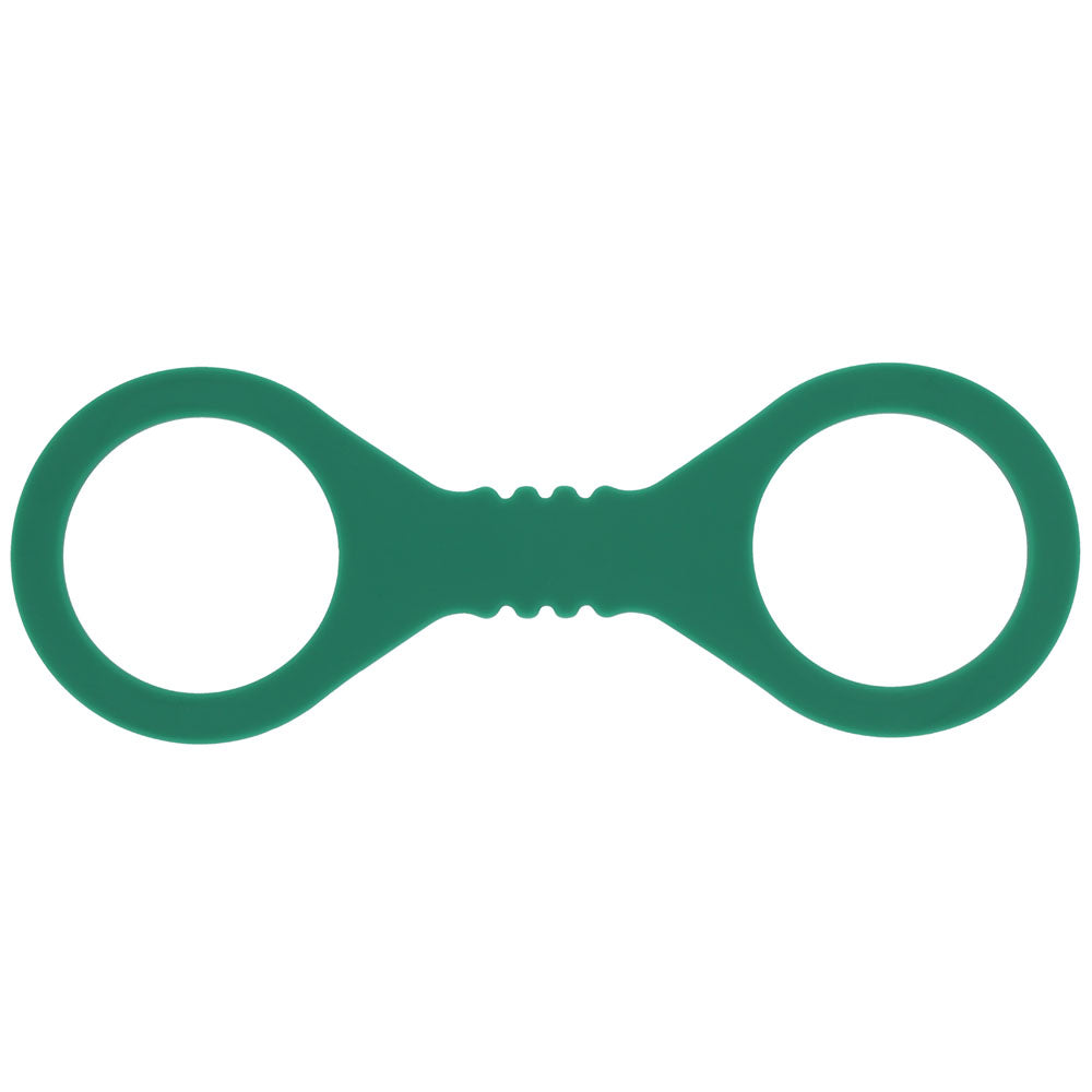 Sex & Mischief Indica Small Silicone Cuffs - Green Small Restraints-SS10219