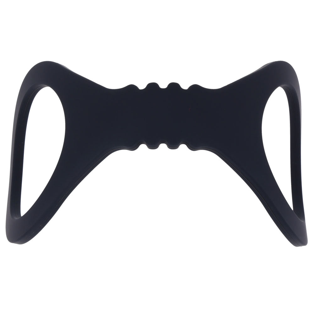 Sex & Mischief Shadow Small Silicone Cuffs - Black Small Restraints-SS10227