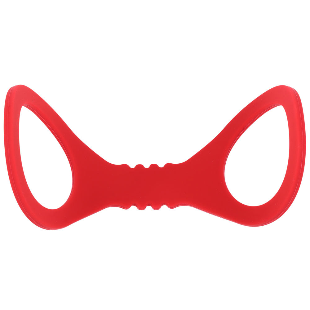 Sex & Mischief Amor Small Silicone Cuffs - Red Small Restraints-SS10229