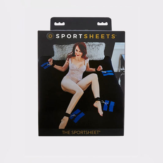 SPORTSHEETS The Sportsheet - Queen - Bed Restraint Play System - Fits Queen Size Bed-SS20101
