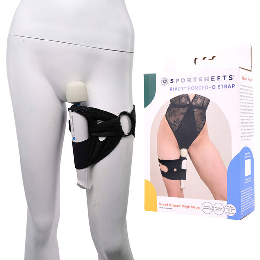 Pivot 2 in 1 Forced-O Strap - Thigh Harness for Massagers-SS36011