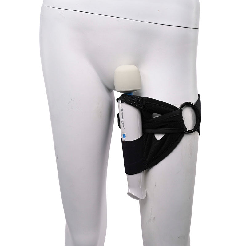 Pivot 2 in 1 Forced-O Strap - Thigh Harness for Massagers-SS36011