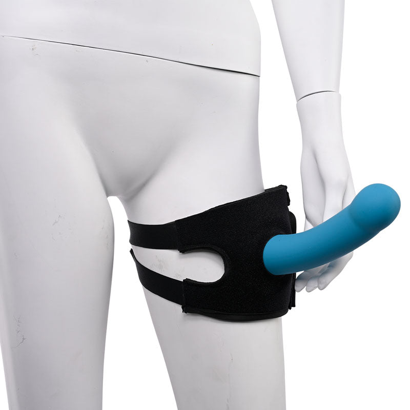 Pivot 2 in 1 Forced-O Strap - Thigh Harness for Massagers-SS36011