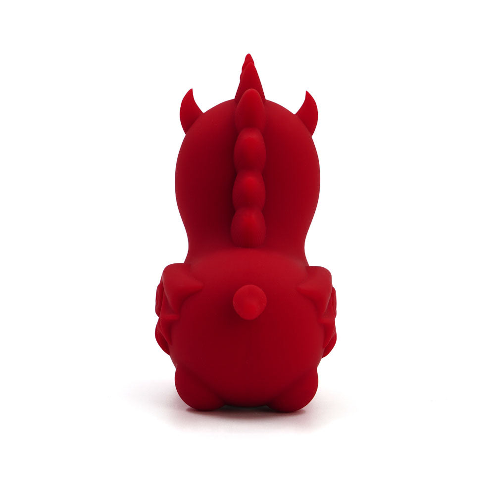 Unihorn - Blaze Diablo - Red USB Rechargeable Forked Tongue Flicking Stimulator-UNIBD