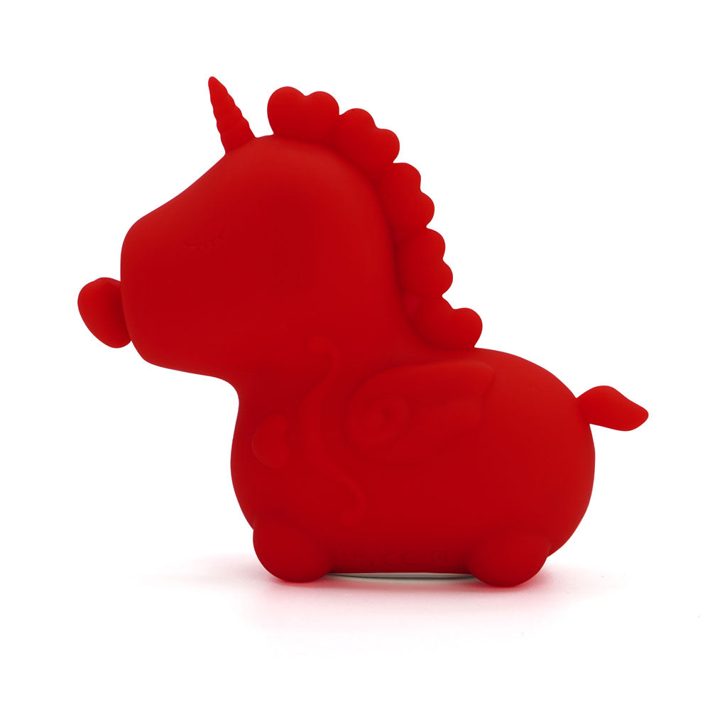 Unihorn - Cupids Beau - Red USB Rechargeable Heart Nosed Stimulator-UNICB