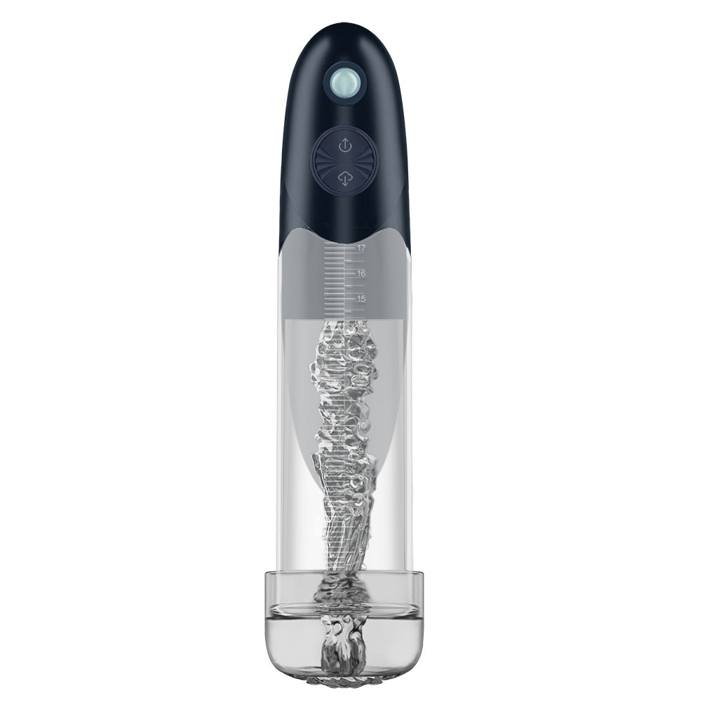 LuvPump BathFun - USB Rechargeable Waterproof Automatic Penis Pump - ZD-10-LY