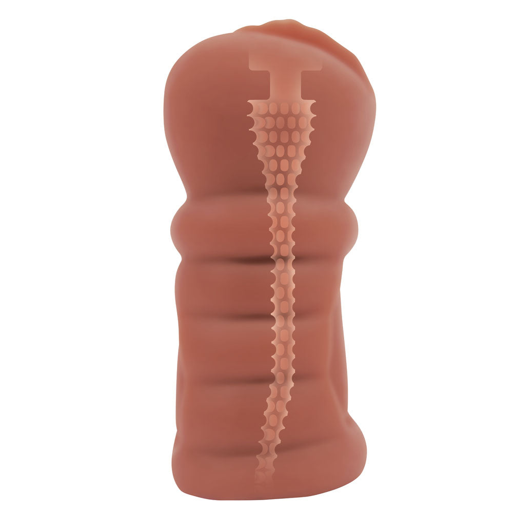 Zolo Stroke Off Latina Pussy Stroker - Tan Vagina Stroker-ZO-3005