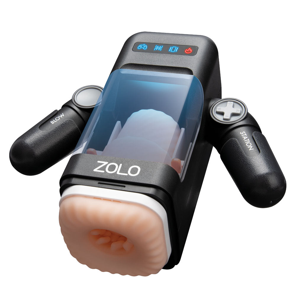 Zolo Blowstation - USB Rechargeable Auto Blowjob Masturbator-ZO-6062