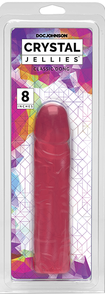 8" Classic Dong (Pink)-0285-01-CD