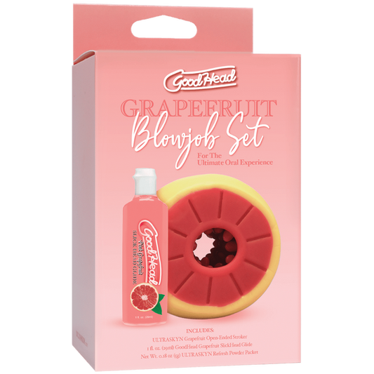 Grapefruit Blowjob Set (Yellow