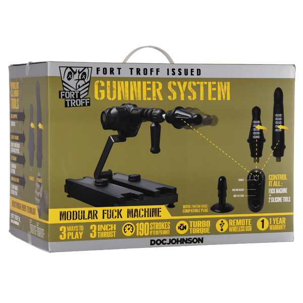 Gunner System - 3-In-1 Modular Fuck Machine-1100-00-BX