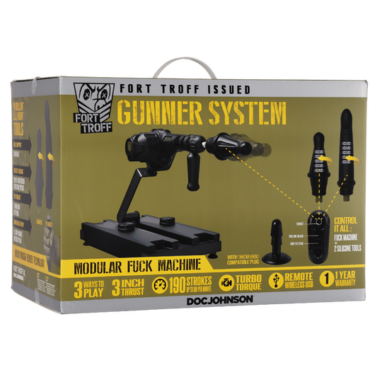 Gunner System - 3-In-1 Modular Fuck Machine-1100-00-BX
