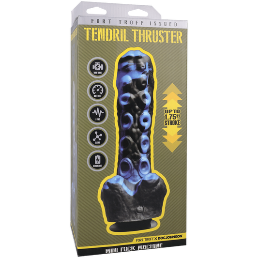 Tendril Thruster - Mini Fuck Machine - Rechargeable Silicone with Remote-1100-26-BX