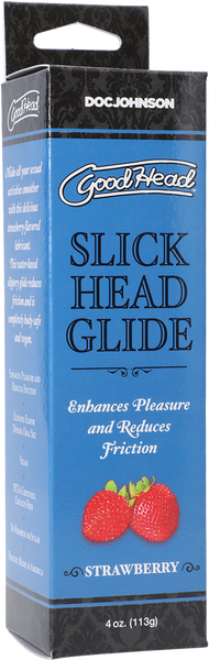 Slick Head Glide - Strawberry - 4 Oz.-1361-03-BX