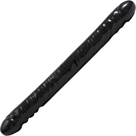 Veined Double Header Dong 18" (Black)-0211-01-CD
