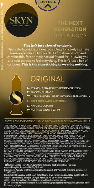 SKYN Original Condoms 20 Pc