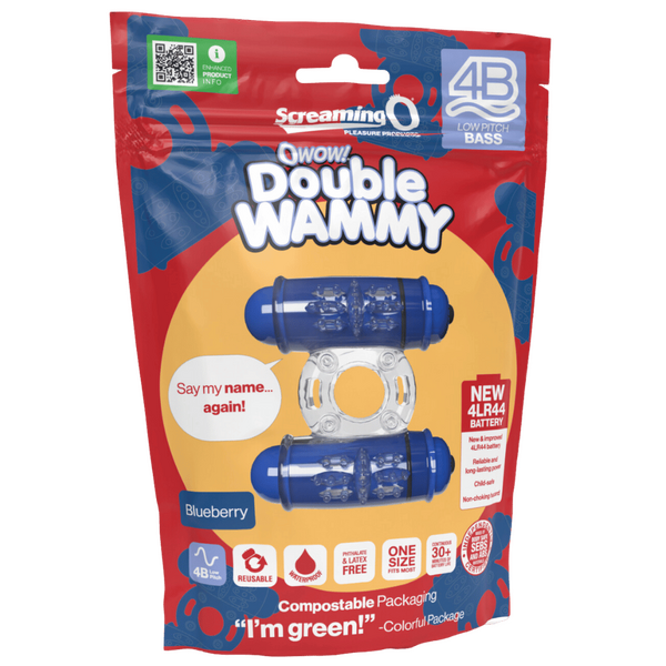 Double Wammy 4B Low Pitch Bass (Blueberry)-4BDW-BB