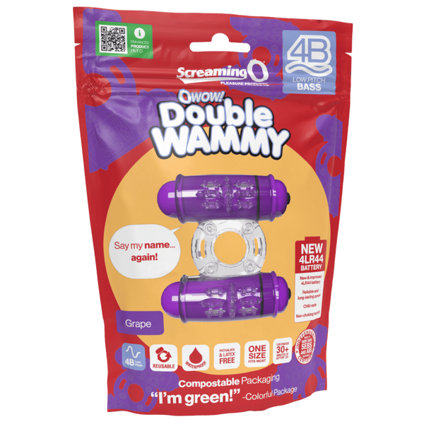 Double Wammy 4B Low Pitch Bass (Grape)-4BDW-GP