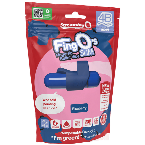 FingOs Slim 4B Low Pitch Bass (Blueberry)-4BFS-BB