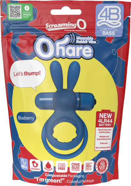 Ohare 4B Low Pitch Bass (Blueberry)-4BHAR-BB