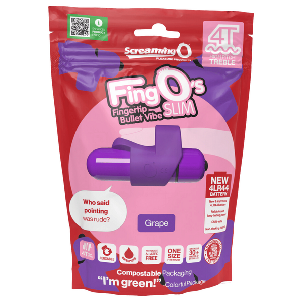 FingOs Slim 4T High Pitch Treble (Grape)-4TFS-GP