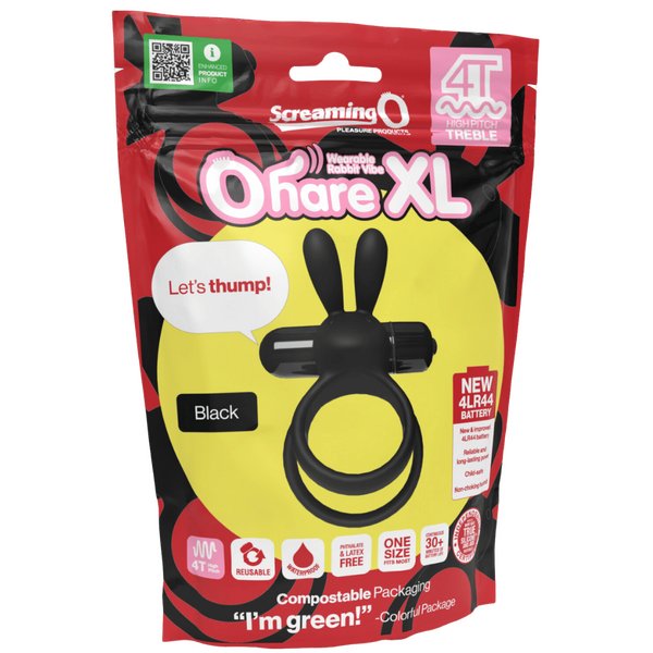 Ohare XL 4T High Pitch Treble (Black)-4THARXL-BL