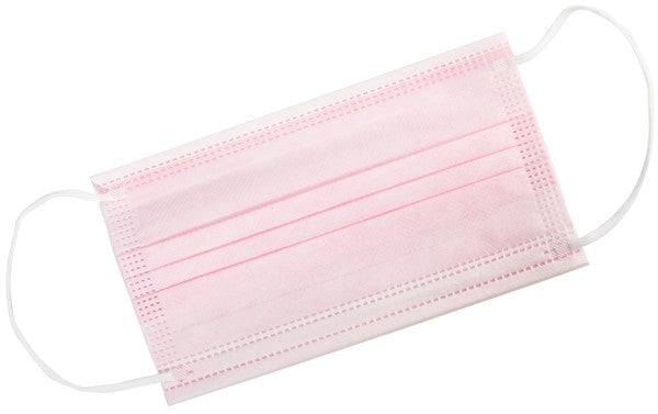 Disposable Face Mask (Pink) (50 X Pack)-970P