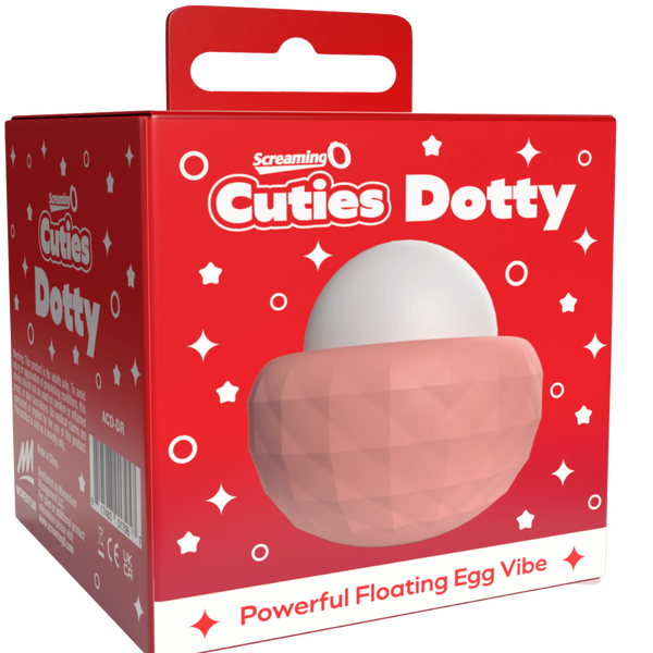 Cuties - Dotty Rechargeable Floating Egg Vibe (Dusty Rose)-ACD-DR