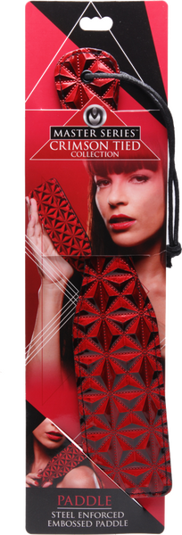 Crimson Tied Steel Enforced Spanking Paddle-AE146