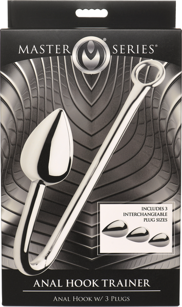 Anal Hook Trainer Anal Hook W/ 3 Plugs-AH261