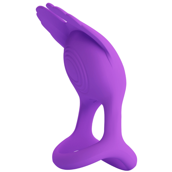 Vibrant Penis Ring - Silas (Purple)-BI-210318-1