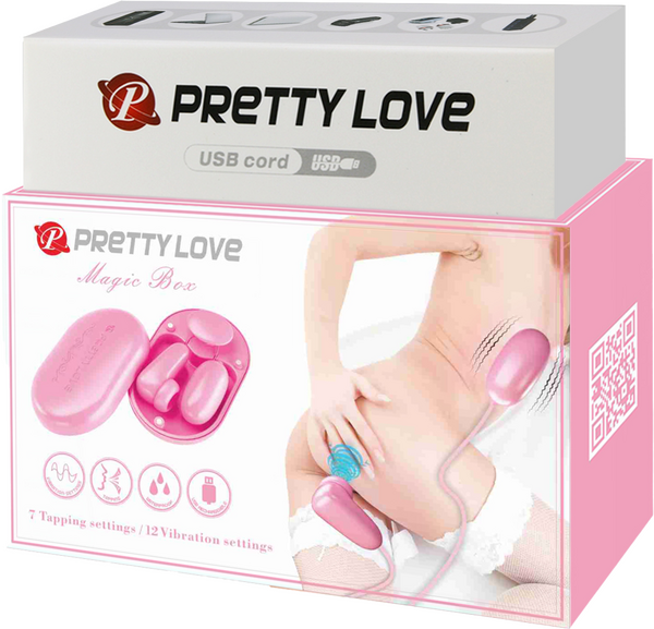 Magic Box - Bullet &amp; Stimulator (Pink)-BI-300055