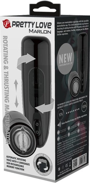 Marlon Masturbator (Black)-BM-00900T60