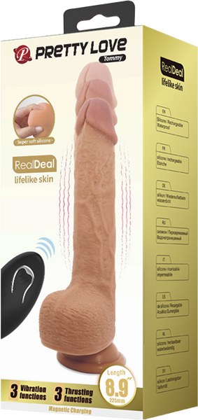Rechargeable Tommy Dong (Flesh)-BW-008113W