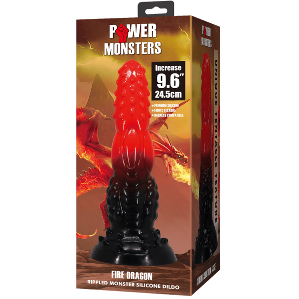 Fire Dragon 9.6" (Red/Black)-BW-008147