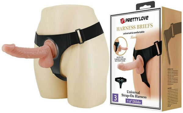 Universal Strap-On Harness (7.2" Dildo)-BW-022091NR