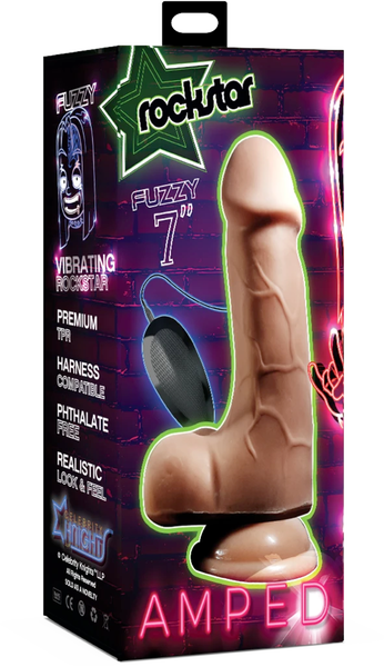 Fuzzy 7" Vibrating (Flesh)-CKC-008072ZSY