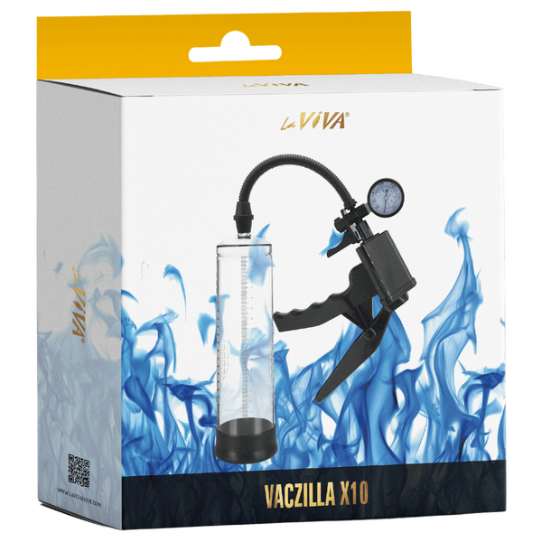 Vaczilla X10 Trigger Gauge Hand Grip Penis Pump-CN-313485162