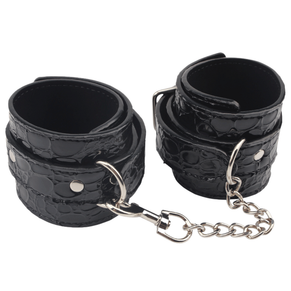 Be Good Ankle Cuffs (Black)-CN-632125472