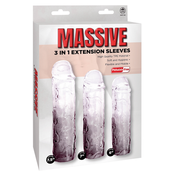 3 in 1 Extension Sleeve (Smoke)-FKQ018A000-041