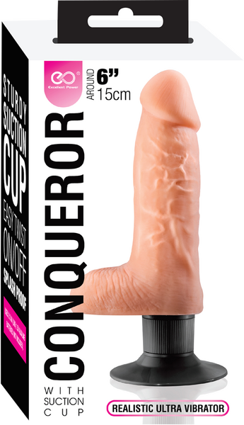 Conqueror 6" Dildo (Flesh)-FPBF354B00-001