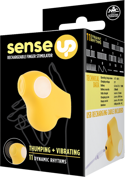 Rechargeable Finger Stimulator (Yellow)-FPBQ037A00-025