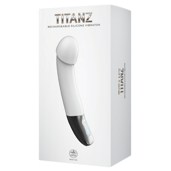 Rechargeable Silicone Vibrator (White)-FPBR016A00-009